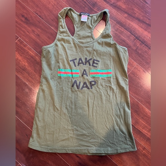 ⭐️EUC - Lot of 4 - Em & Alfie Pajama Tank Tops Juniors Size Large - Picture 2 of 10